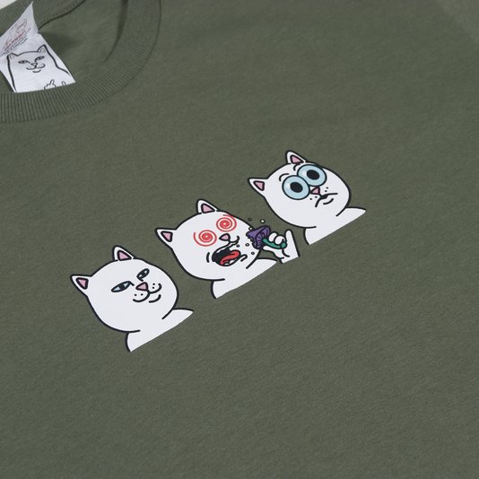 Camiseta Ripndip Shroom Diet Verde