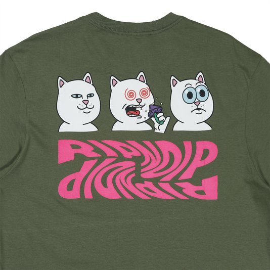 Camiseta Ripndip Shroom Diet Verde
