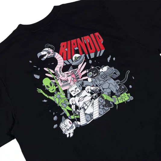 Camiseta Ripndip Tomorrowland Preto