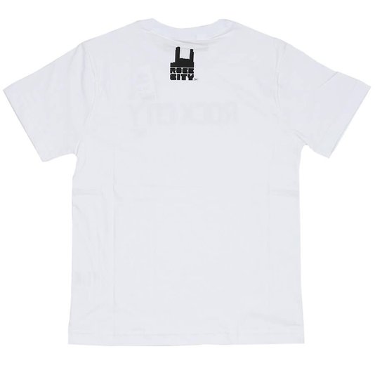Camiseta Rock City 3 Estrelas Infantil Branco