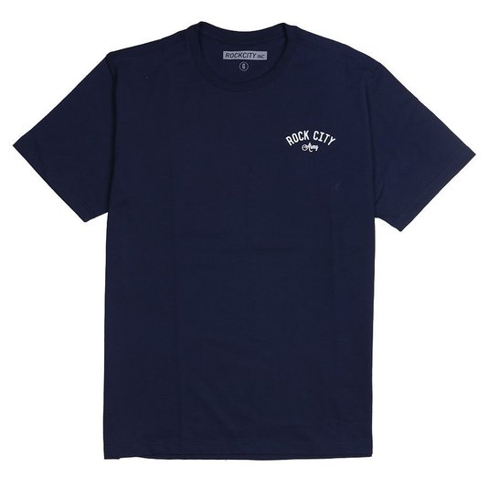 Camiseta Rock City Army Nac. Azul Marinho