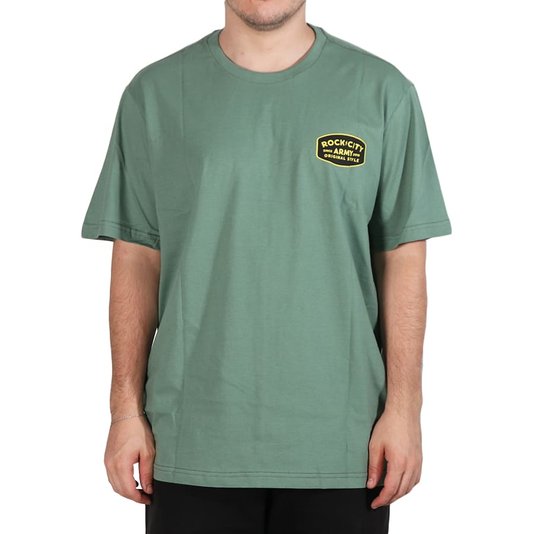 Camiseta Rock City Army Original Style Verde Oliva