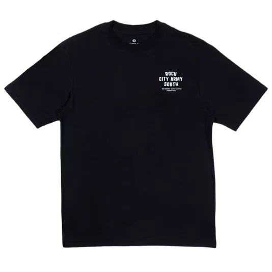 Camiseta Rock City Army South 2026 Preto