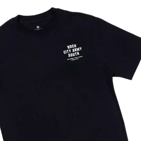 Camiseta Rock City Army South 2026 Preto