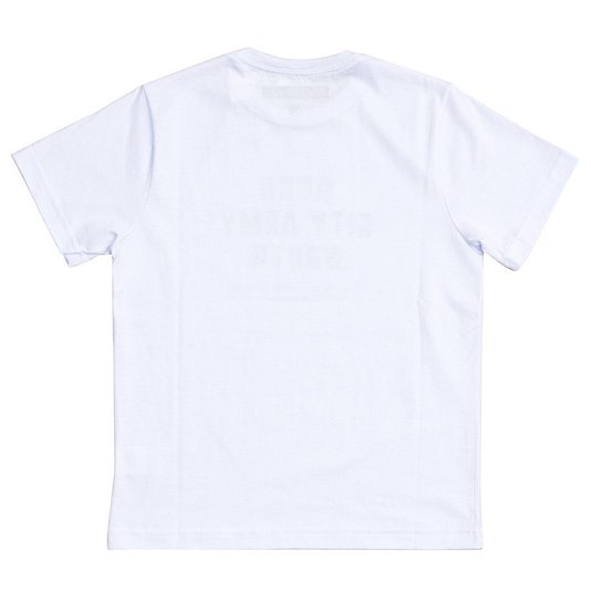 Camiseta Rock City Army South Juvenil Branco