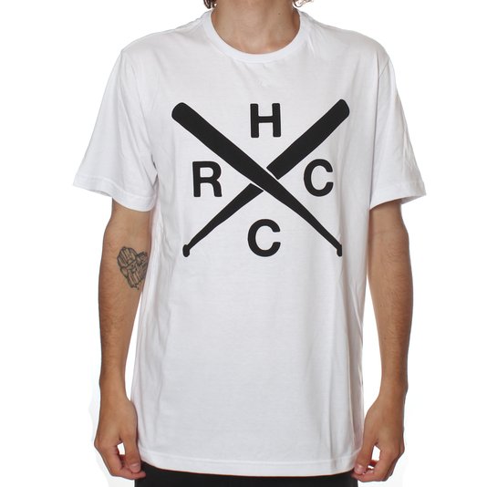 Camiseta Rock City Baseball Branco