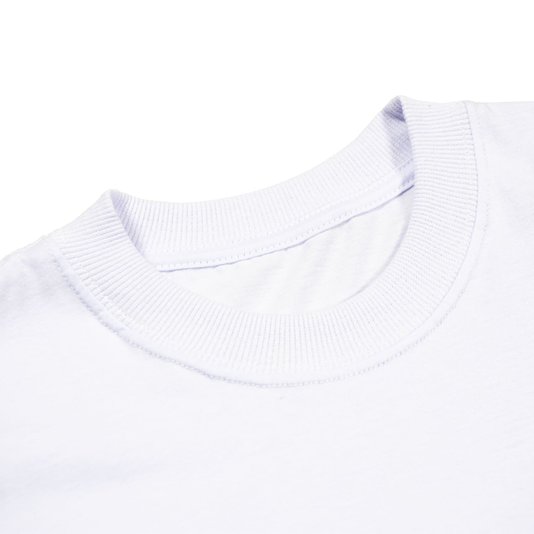 Camiseta Rock City Basic Logo Nac. Branco/Preto
