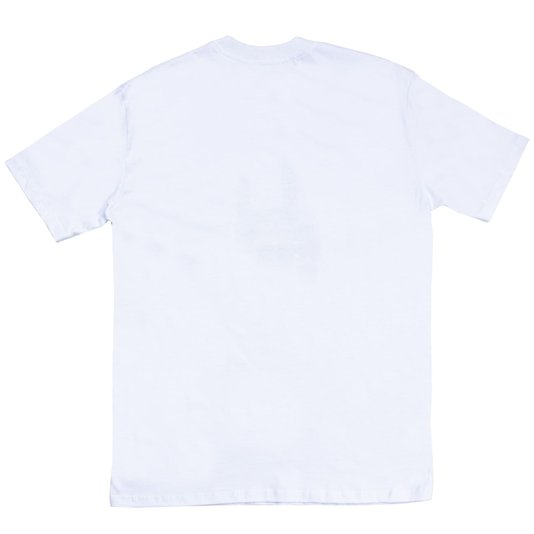 Camiseta Rock City Basic Logo Nac. Branco/Preto