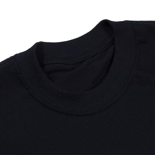 Camiseta Rock City Basic Logo Nac. Preto/Branco