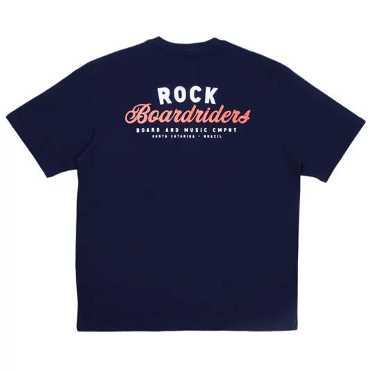 Camiseta Rock City Boardriders Azul Marinho