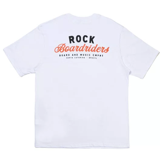 Camiseta Rock City Boardriders Branco