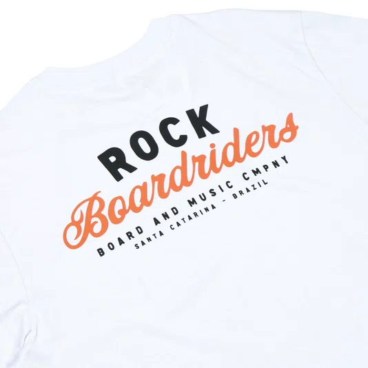 Camiseta Rock City Boardriders Branco