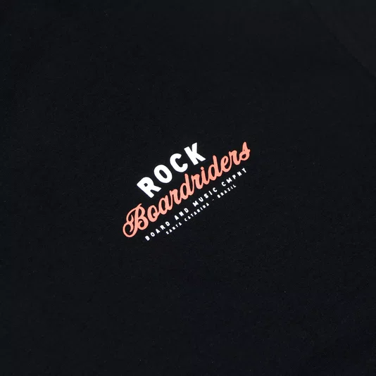 Camiseta Rock City Boardriders Preto