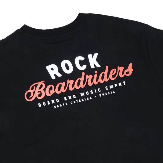 Camiseta Rock City Boardriders Preto