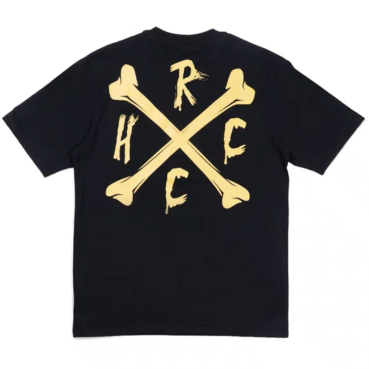 Camiseta Rock City Bones 2026 Preto/Amarelo