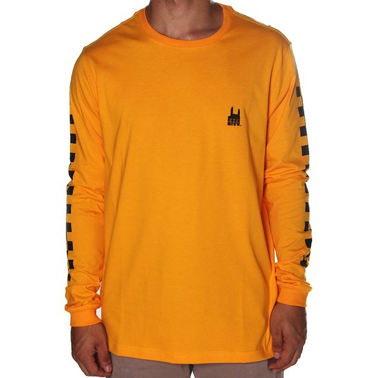 Camiseta Rock City Check-Er Amarelo