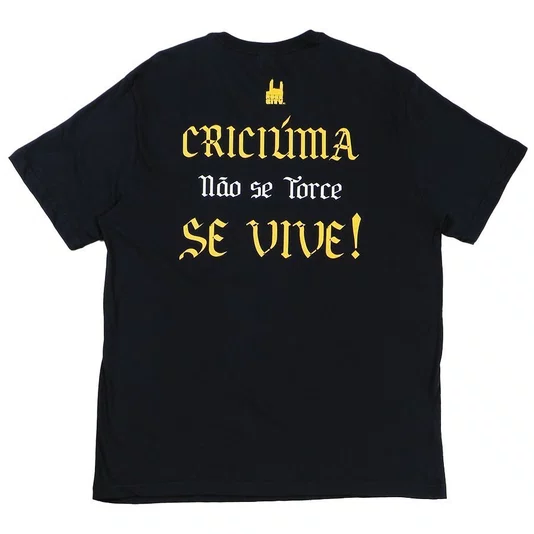 Camiseta Rock City Criciúma Se Vive 2026 Preto