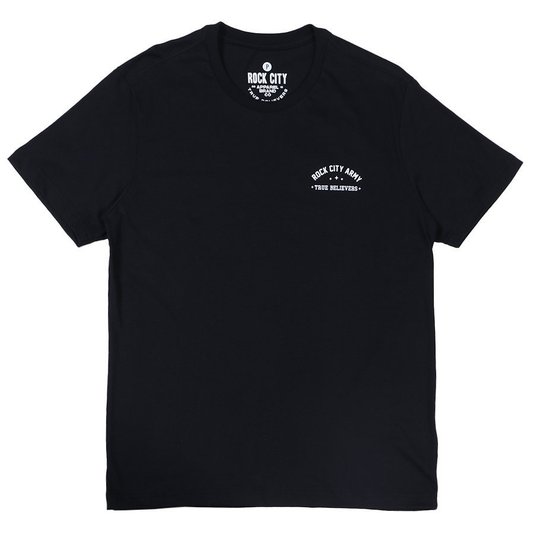 Camiseta Rock City Eagle Old School Preto