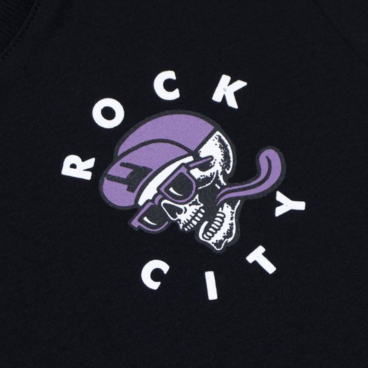 Camiseta Rock City Good Times Infantil Preto