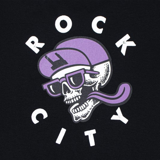 Camiseta Rock City Good Times Infantil Preto