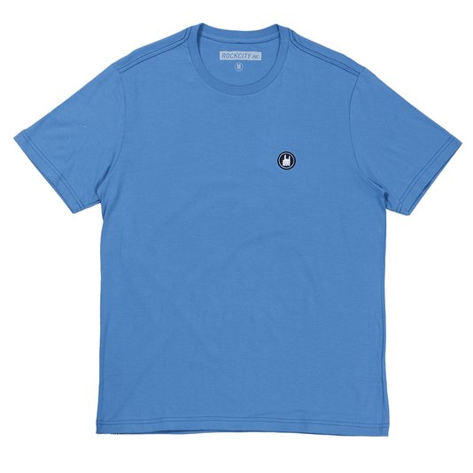 Camiseta Rock City Icon Básica Azul Indigo