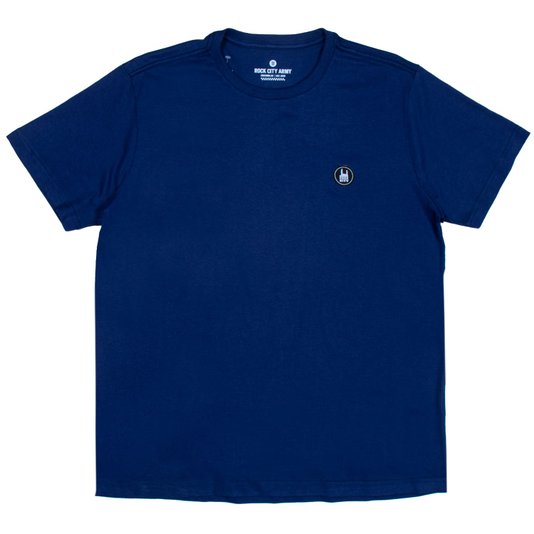 Camiseta Rock City Icon Básica Azul Marinho