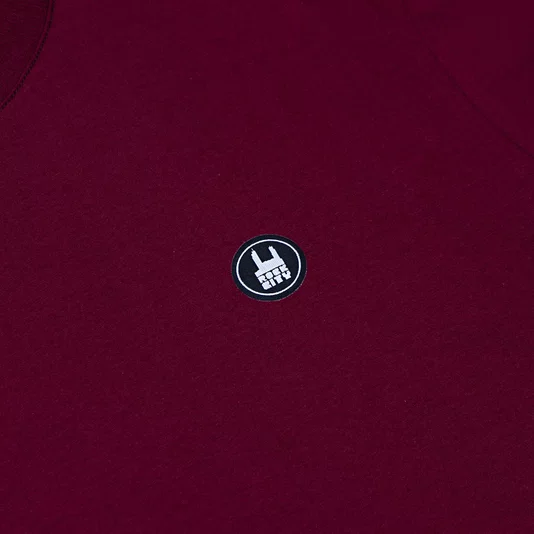 Camiseta Rock City Icon Básica Bordô