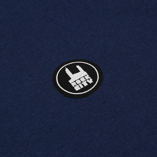 Camiseta Rock City Icon Básica Over Azul Marinho