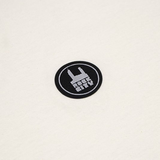 Camiseta Rock City Icon Básica Over Off White