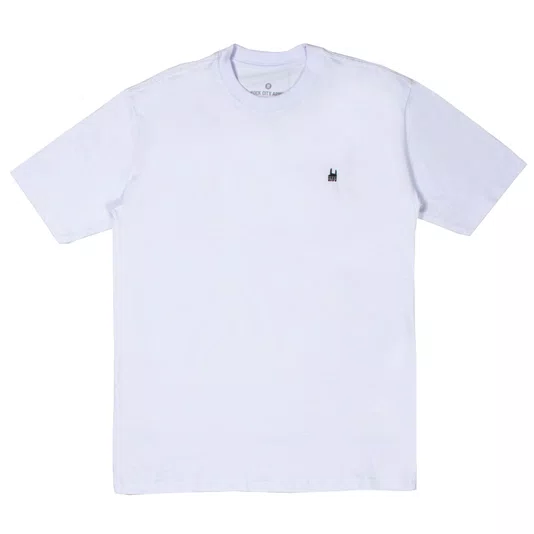 Camiseta Rock City Logo Rubberized R.C. Branco
