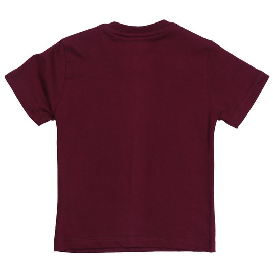 Camiseta Rock City Original Style Infantil Bordô
