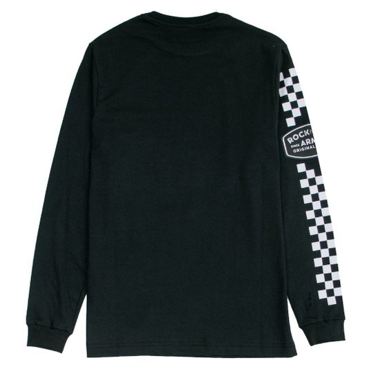 Camiseta Rock City Original Style M/L Juvenil Perto/Branco