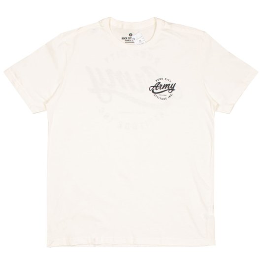 Camiseta Rock City Regular Attitude Inc Off White