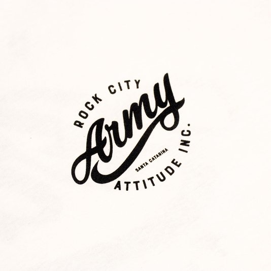 Camiseta Rock City Regular Attitude Inc Off White
