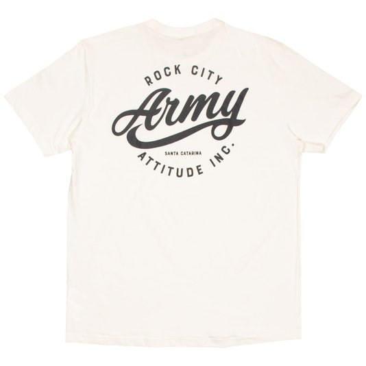 Camiseta Rock City Regular Attitude Inc Off White