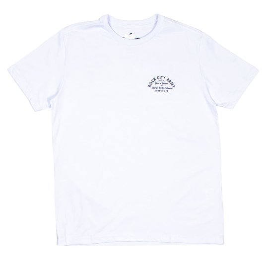 Camiseta Rock City Regular Born N Raised Branco