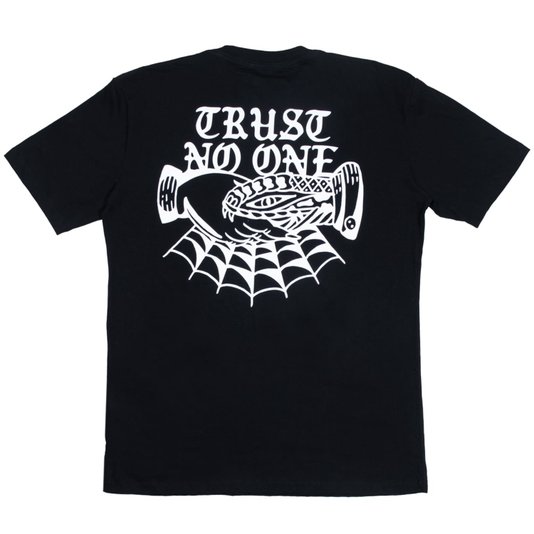 Camiseta Rock City Relax Trust No One Preto