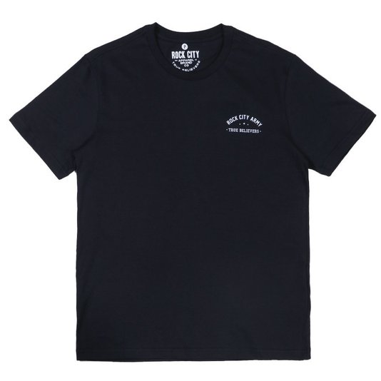 Camiseta Rock City Tiger Old School Preto