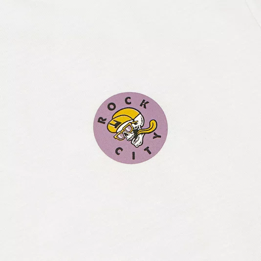Camiseta Rock City x Nanda Bond Good Times Branco