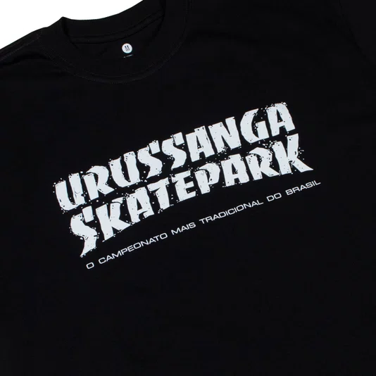Camiseta Rock City X Urussanga Skatepark 2025 Preto