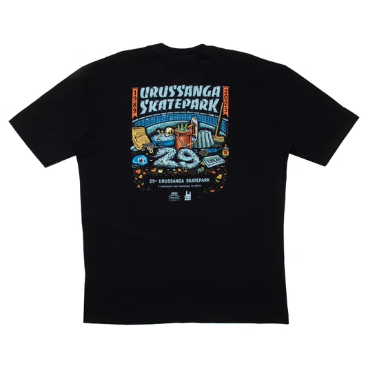 Camiseta Rock City X Usp 2025 Preto