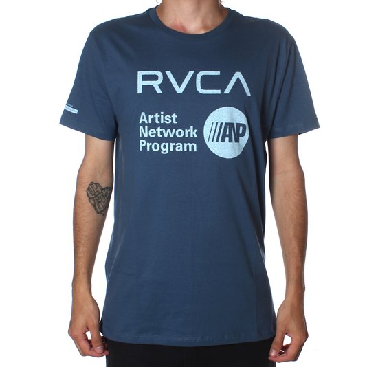 Camiseta RVCA ANP Fill Azul