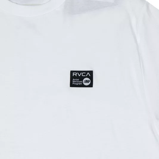 Camiseta Rvca Anp Label Branco