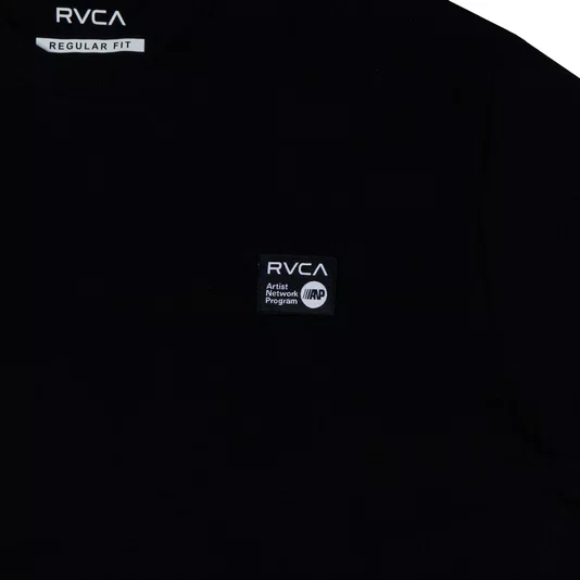 Camiseta Rvca Anp Label Preto