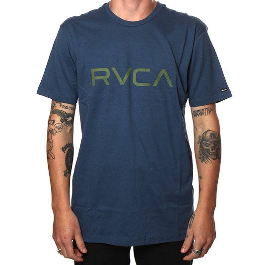 Camiseta RVCA Big RVCA Azul