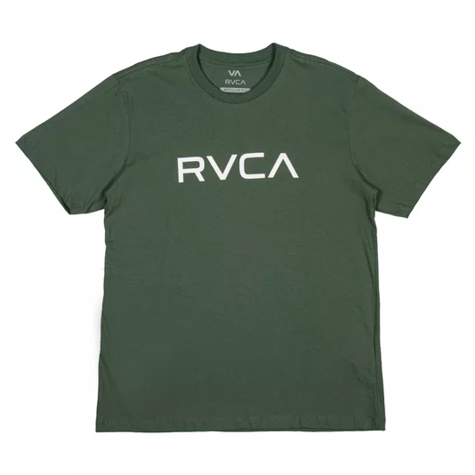 Camiseta Rvca Big Rvca Verde