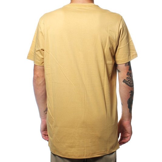 Camiseta RVCA Glitch Motors Mostarda