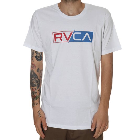 Camiseta RVCA Lateral Big Fera Branco