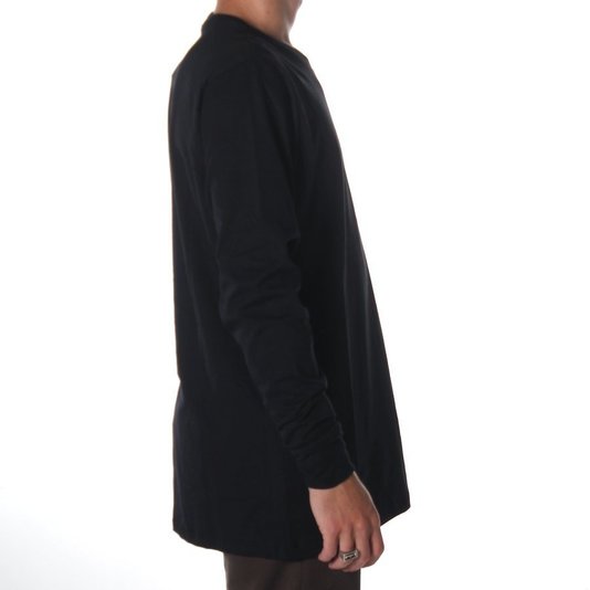 Camiseta RVCA Lobitos Manga Longa Preto