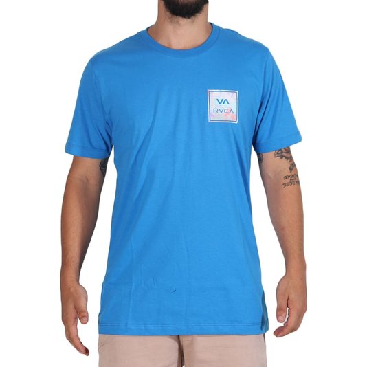 Camiseta Rvca Va All The Way Ii Azul Royal